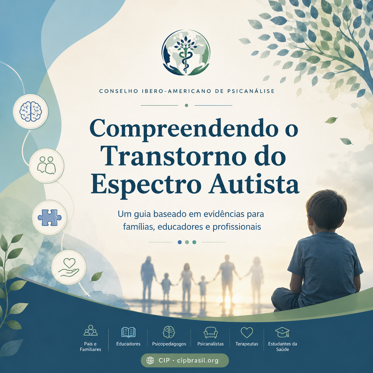 Capa do e-book Compreendendo o Transtorno do Espectro Autista, do Conselho Ibero-americano de Psicanálise
